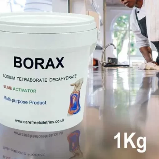 Borax Powder 1 Kg / 1000g Multipurpose Household Cleaner Slime Activator 99.99 Pure Borax Direct