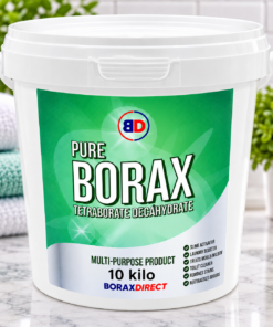 Borax Powder 10 Kg / 10000g Multipurpose Household Cleaner Slime Activator 99.99% Pure