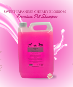 Alternative view of Dog/pet shampoo 5L/gallon Japanese Cherry Blossom with FREE Pump